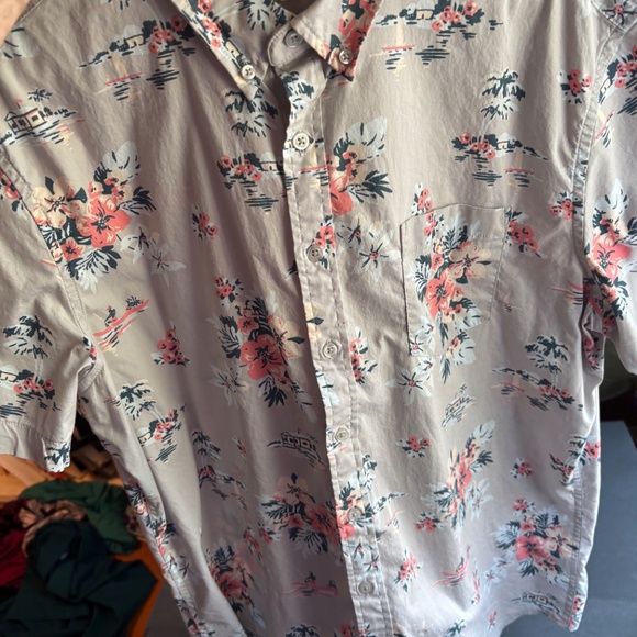 Sonoma Floral Button-Up Shirt - Picture 4 of 5